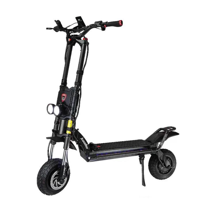 Kaabo Wolf King GTR Electric Scooter, Black