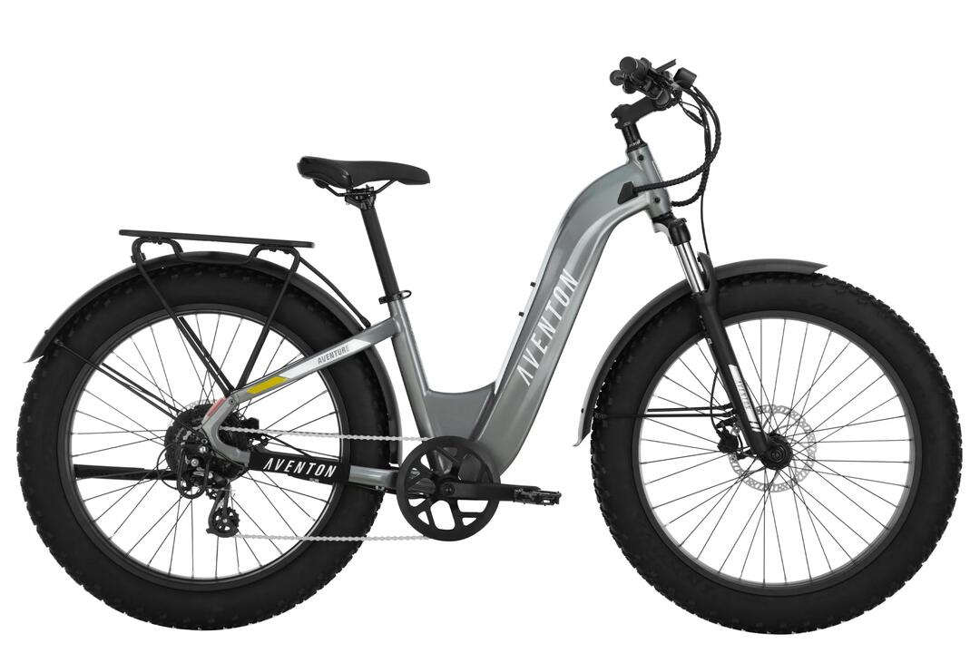 Aventon Aventure.2 Step Through Electric Bike, Slate Grey / Regular