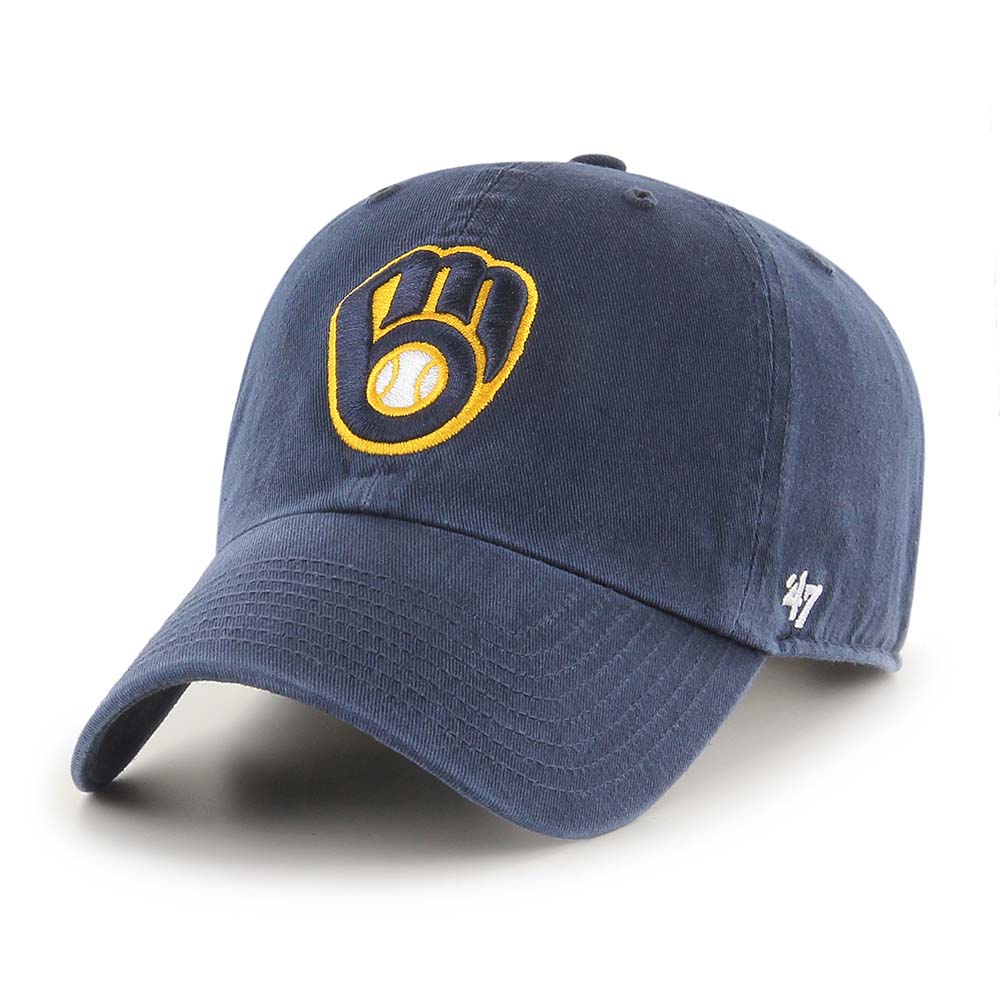 Milwaukee Brewers Navy '47 CLEAN UP