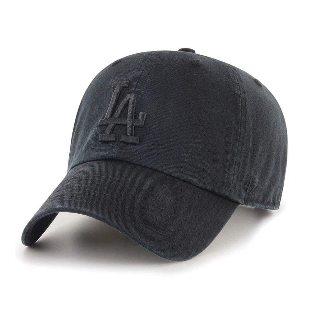 Los Angeles Dodgers '47 Black/Black CLEAN UP