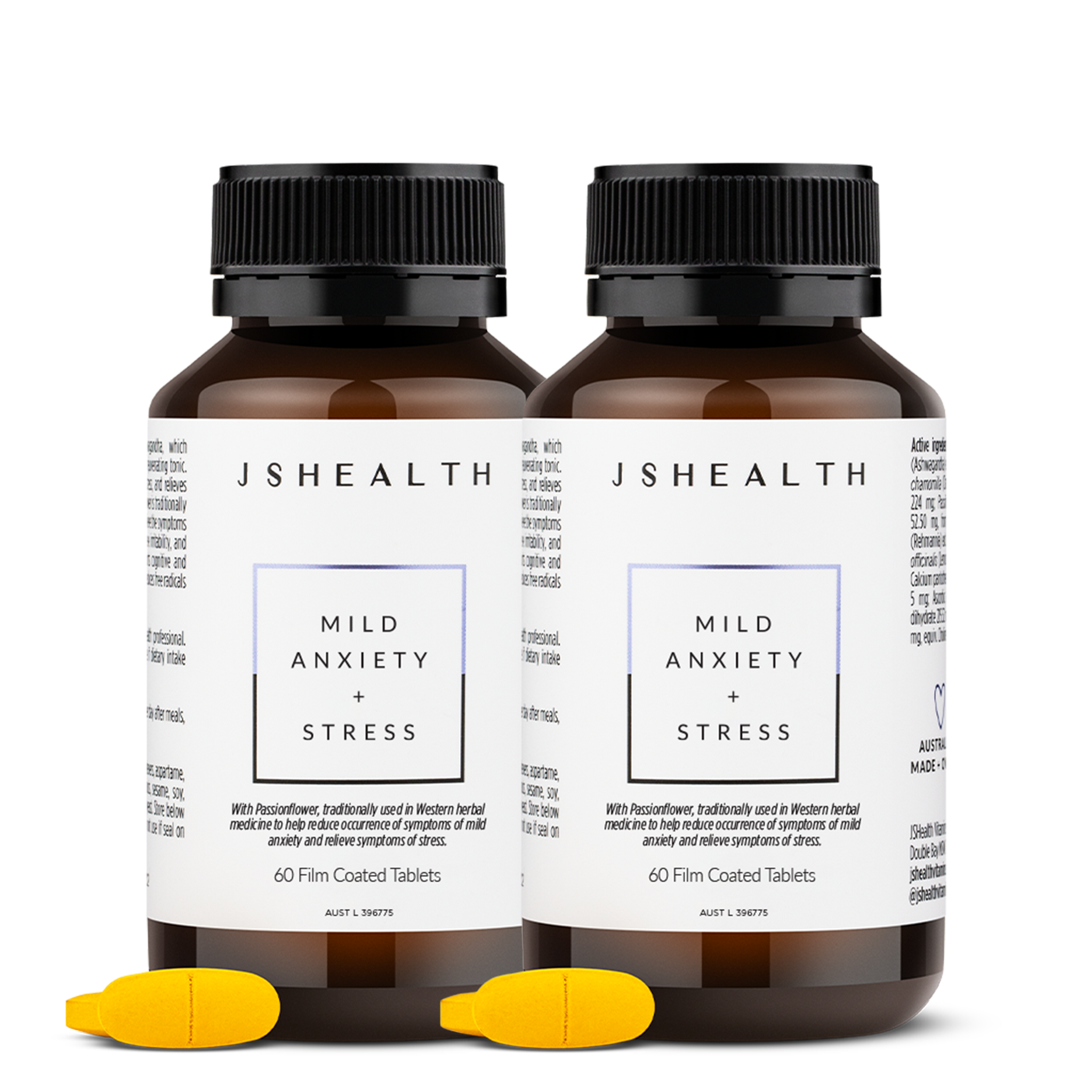 Mild Anxiety + Stress Twin Pack - 2 Month Supply
