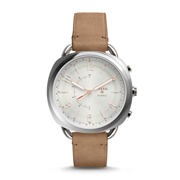 Fossil WOMEN Hybrid Smartwatch - Q Accomplice Sand Leather