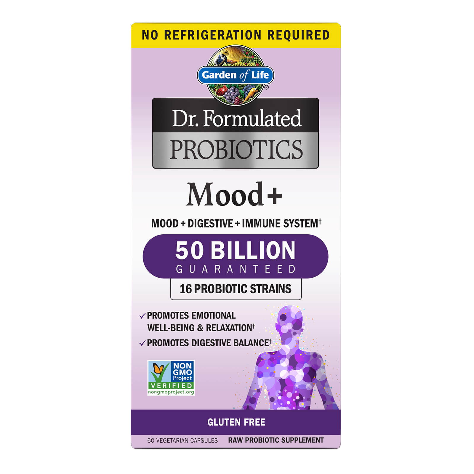 Probiotics Mood+ Shelf - 60 Capsules