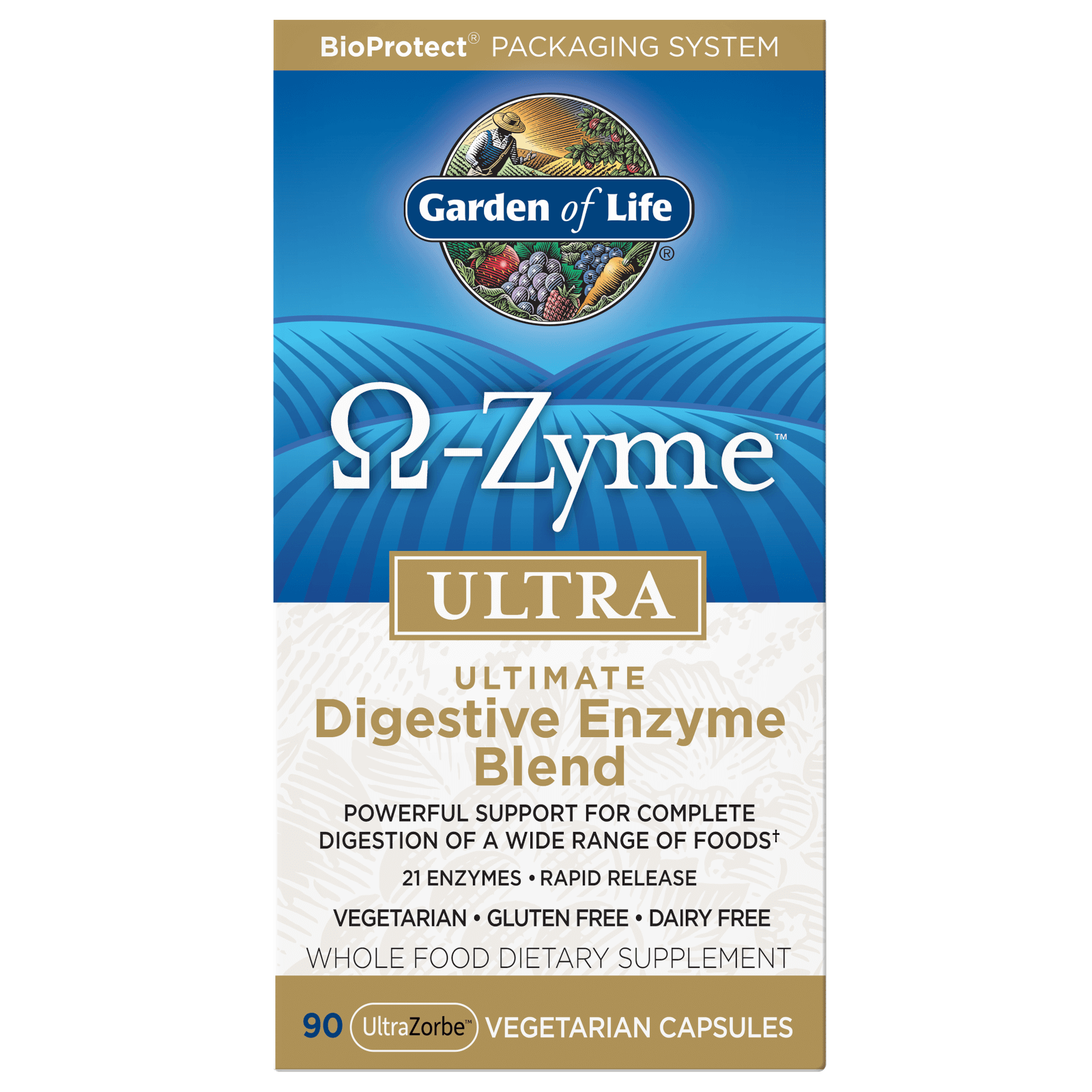 Garden of Life Omega-Zyme Ultra 90ct Capsules