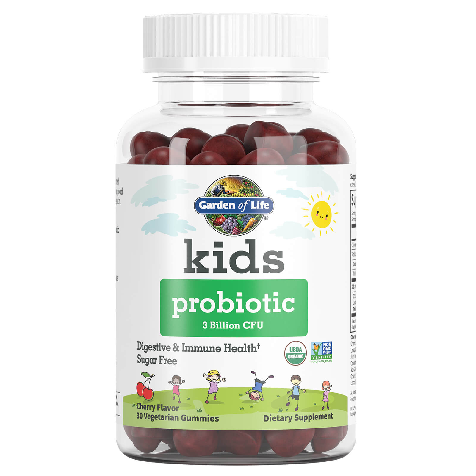 Kids Probiotic 3 Billions CFU - Cherry - 30 Gummies