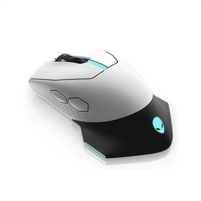 Alienware 610M Wired/Wireless Gaming Mouse AW610M - Lunar Light