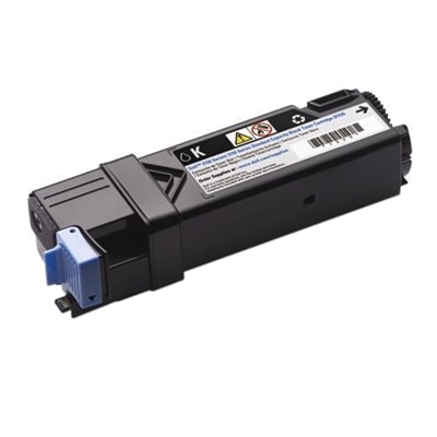 Dell - 1200-Page Black Toner Cartridge for 2150cn / 2150cdn / 2155cn / 2155cdn Color Laser Printers