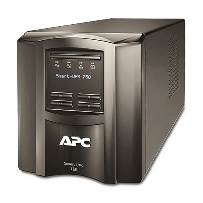 APC Smart-UPS 750 LCD - UPS - AC 230 V - 500-watt - 750 VA - RS-232, USB - output connectors: 6 - black #SMT750I