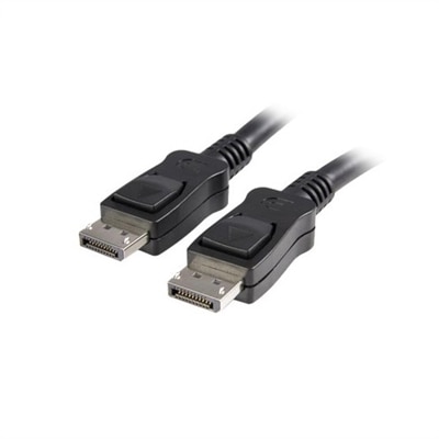 StarTech.com DisplayPort 1.2 Cable w/ Latches - 6ft / 2m - HBR2 - 4K x 2K Display - Certified DP to DP Video Cable M/...