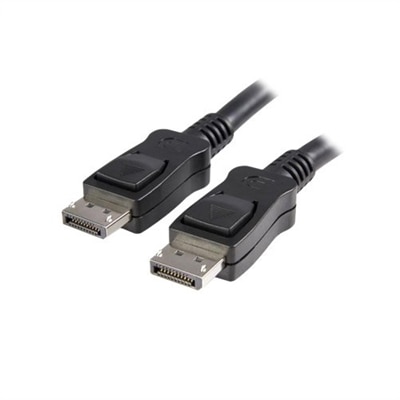 StarTech.com 1m DisplayPort 1.2 Cable with Latches M/M DisplayPort 4k - DisplayPort cable - 1 m