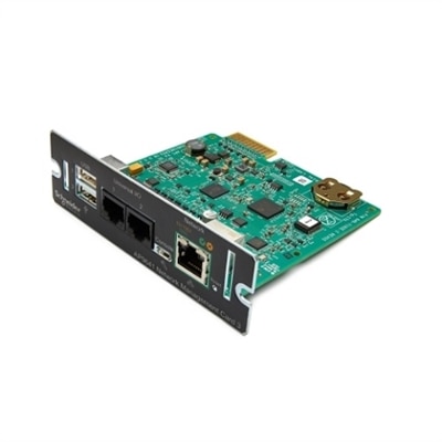 APC Network Management Card 3 with PowerChute Network Shutdown & Environmental Monitoring - Remote management adapter - GigE